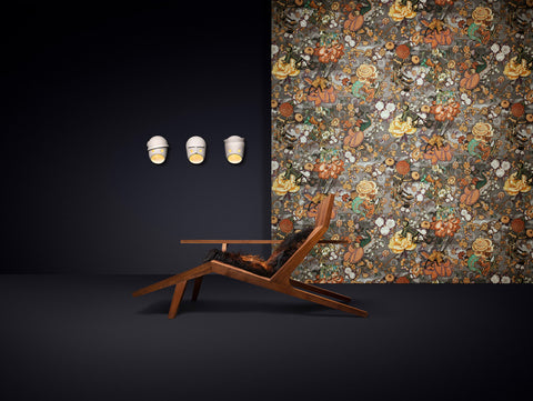 Moooi Wallcovering Tokyo Blue