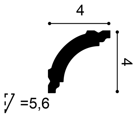 CB510N ORAC Corniche non-primed