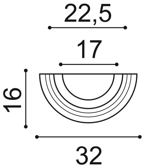 K1151 ORAC Demi-socle