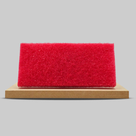Pad for scrubby - 9.5 x 15.5 cm - Red
